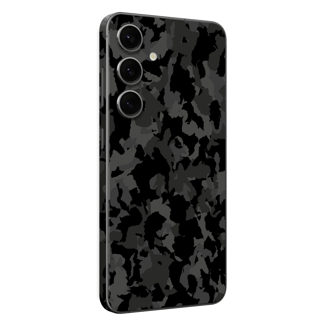 Samsung Galaxy S24(FE) Print Printed Custom SIGNATURE Camouflage Camo DARK SLATE Skin Wrap Sticker Decal Cover Protector by QSKINZ | qskinz.com