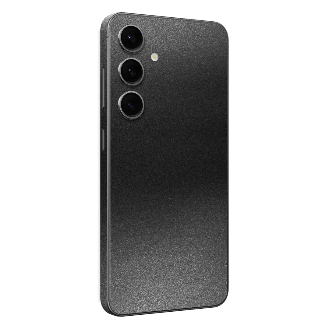 Samsung Galaxy S24(FE) Space Grey Metallic Matt Matte Skin Wrap Sticker Decal Cover Protector by QSKINZ | qskinz.com