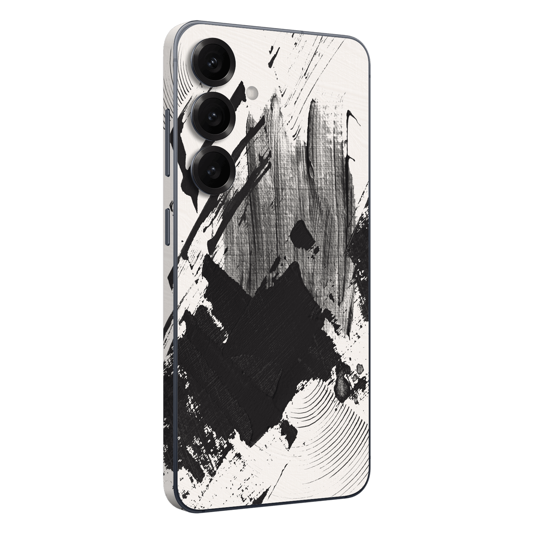 Samsung Galaxy S25+ PLUS Print Printed Custom SIGNATURE Black and White Madness Skin Wrap Sticker Decal Cover Protector by QSKINZ | qskinz.com