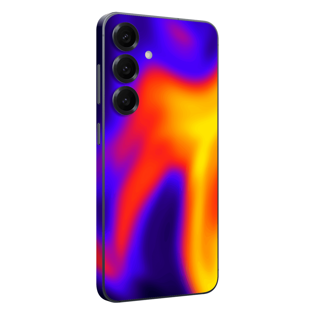 Samsung Galaxy S25+ PLUS Print Printed Custom SIGNATURE Infrablaze Infrared Thermal Neon Skin Wrap Sticker Decal Cover Protector by QSKINZ | QSKINZ.COM