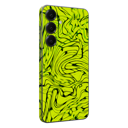 Samsung Galaxy S25 Print Printed Custom SIGNATURE Hypnotic Green Electric Jade Skin Wrap Sticker Decal Cover Protector by QSKINZ | QSKINZ.COM