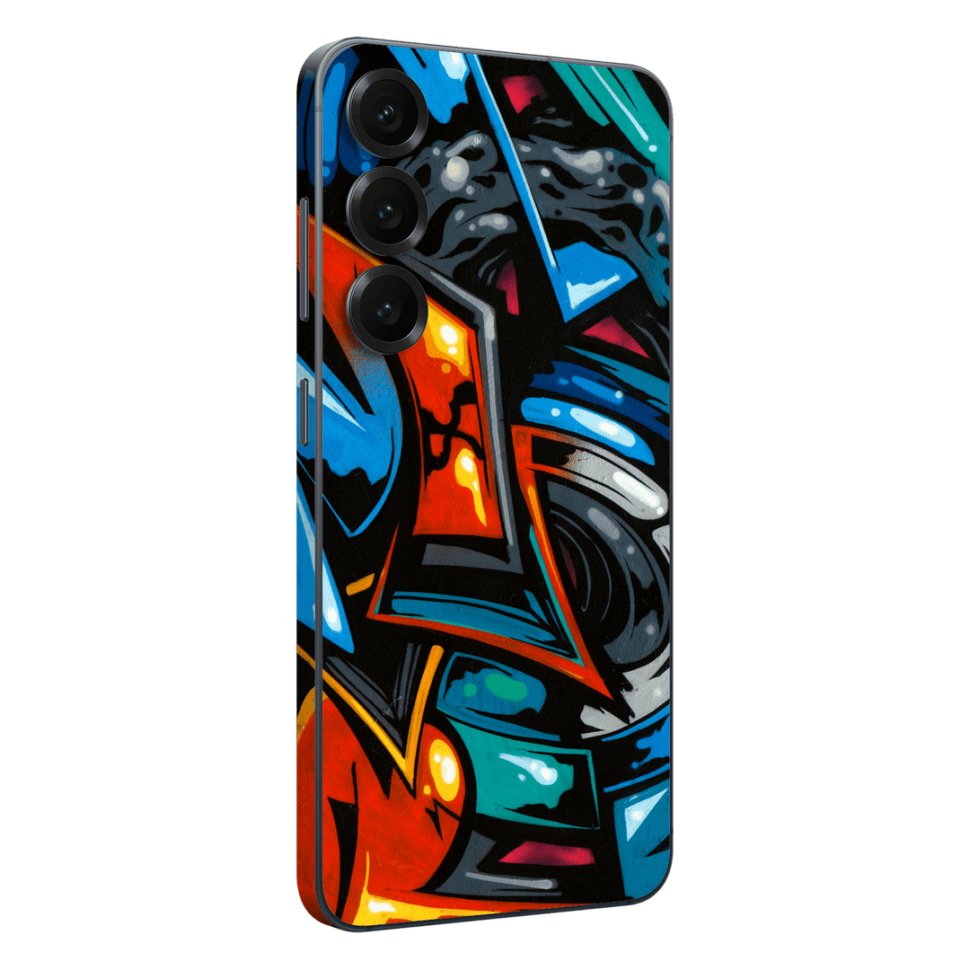 Samsung Galaxy S25 Print Printed Custom SIGNATURE Street Art Graffiti Skin, Wrap, Decal, Protector, Cover by QSKINZ | qskinz.com