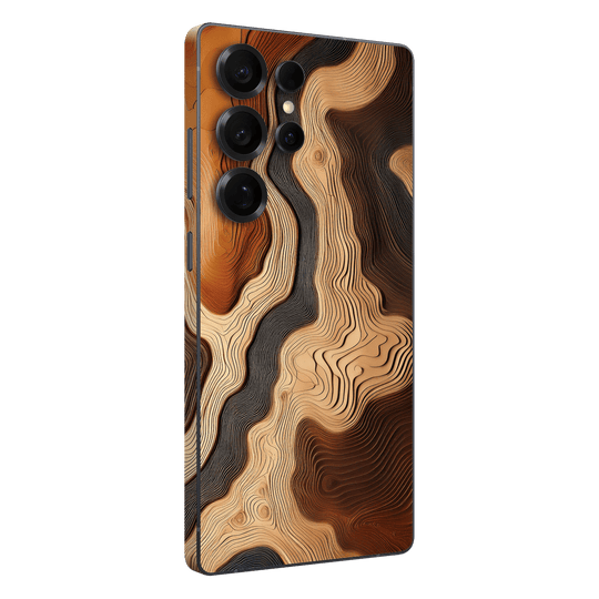 Samsung Galaxy S25 ULTRA Print Printed Custom SIGNATURE Dune Écru Neutral Earth Colours Skin Wrap Sticker Decal Cover Protector by QSKINZ | QSKINZ.COM