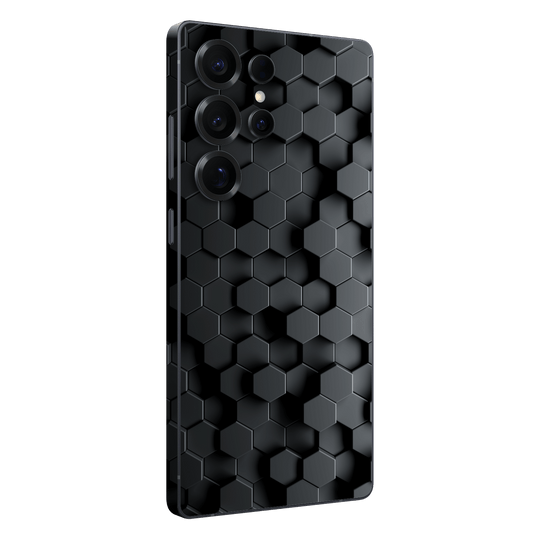 Samsung Galaxy S25 ULTRA Print Printed Custom SIGNATURE Hexagonal Reaction Skin Wrap Sticker Decal Cover Protector by QSKINZ | qskinz.com