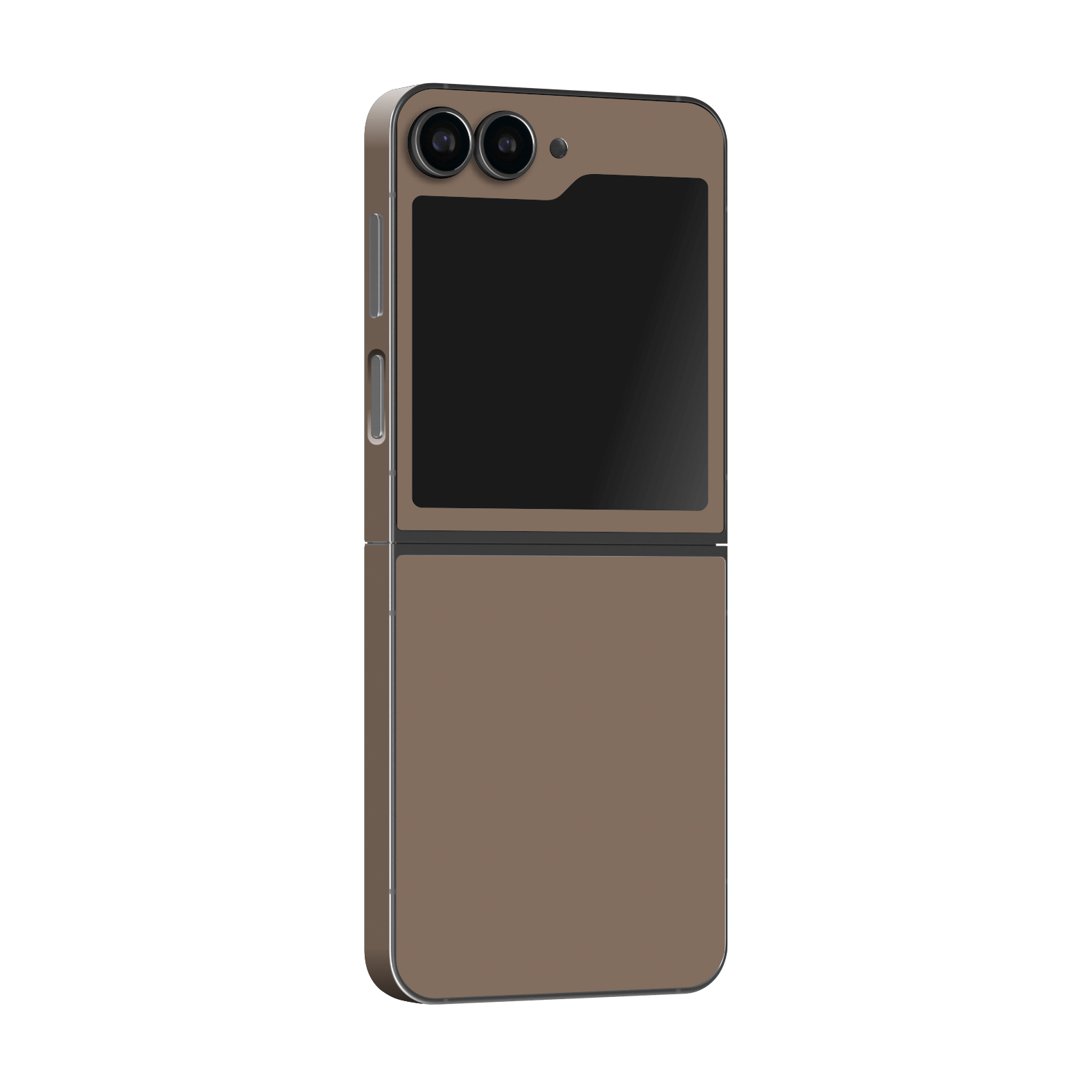 Samsung Galaxy Z Flip 6 Soft-Touch Matte StealthMatte Mocha Taupe Neutral Skin Wrap Sticker Decal Cover Protector by QSKINZ | qskinz.com