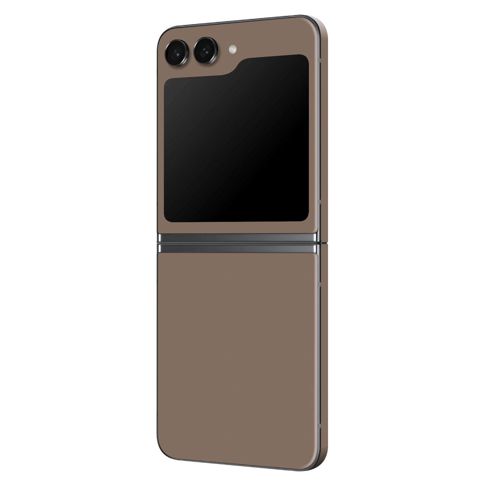 Samsung Z Flip 5Soft-Touch Matte StealthMatte Mocha Taupe Neutral Skin Wrap Sticker Decal Cover Protector by QSKINZ | qskinz.com