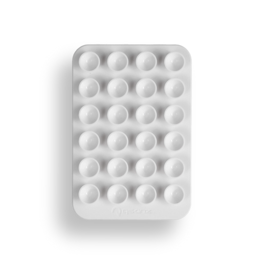 Soft White Silicone MagSafe Suction Mount by Qskinz