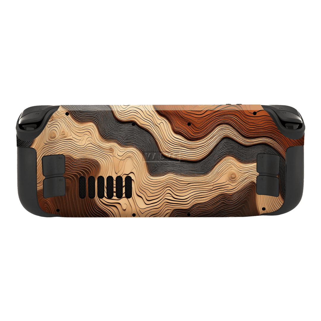 Steam Deck Oled Print Printed Custom SIGNATURE Dune Écru Neutral Earth Colours Skin Wrap Sticker Decal Cover Protector by QSKINZ | QSKINZ.COM