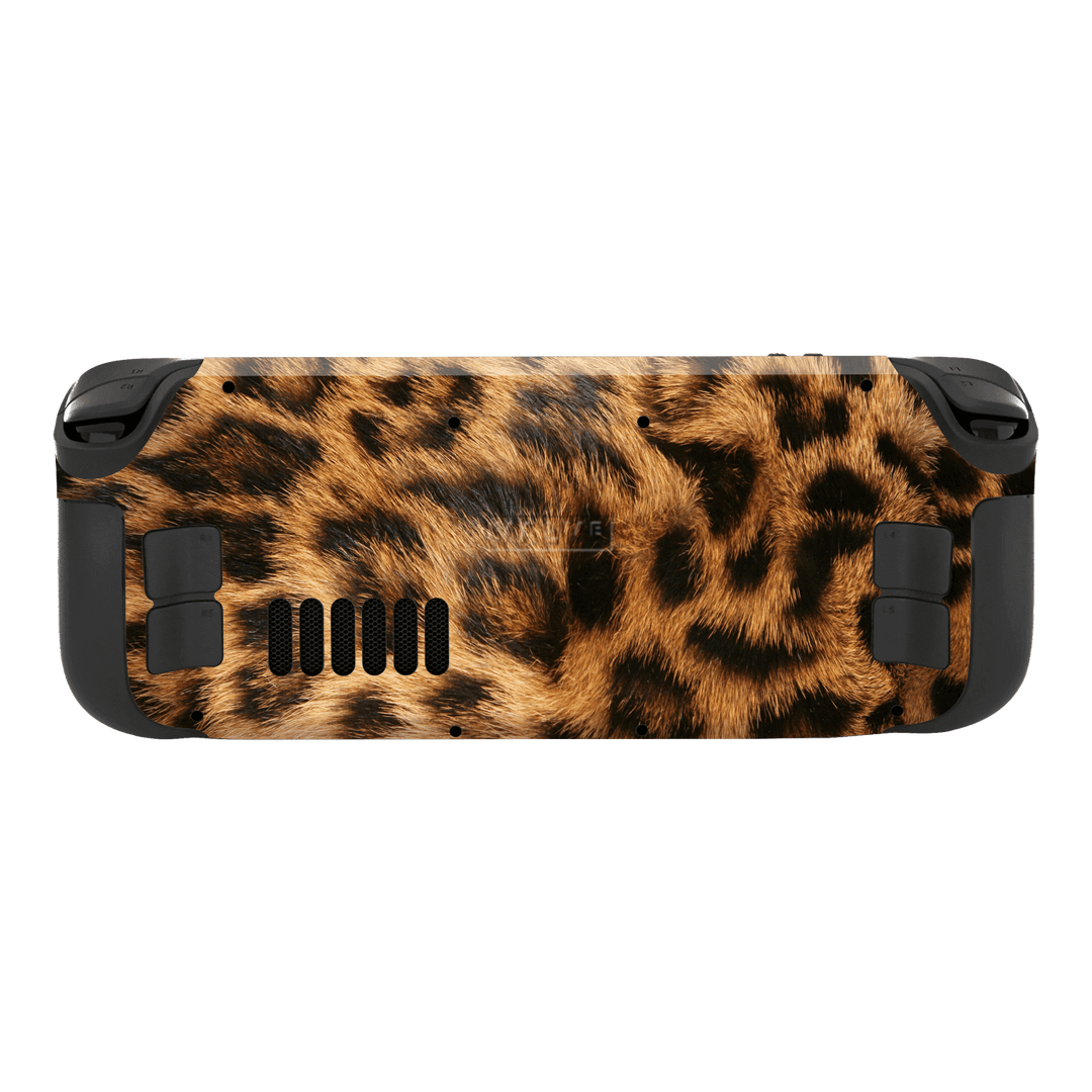 Steam Deck Print Printed Custom SIGNATURE Leo Reverie Leopard Print Skin Wrap Sticker Decal Cover Protector by QSKINZ | QSKINZ.COM