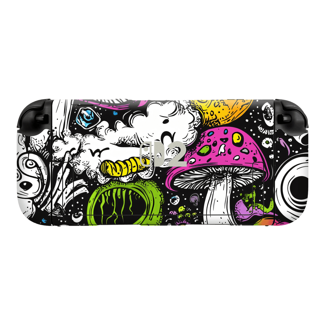 Switch 2 Custom Printed SIGNATURE “Cartoon Bloom” Art Painting Skin Wrap Sticker Decal Cover Protector by QSKINZ | QSKINZ.COM