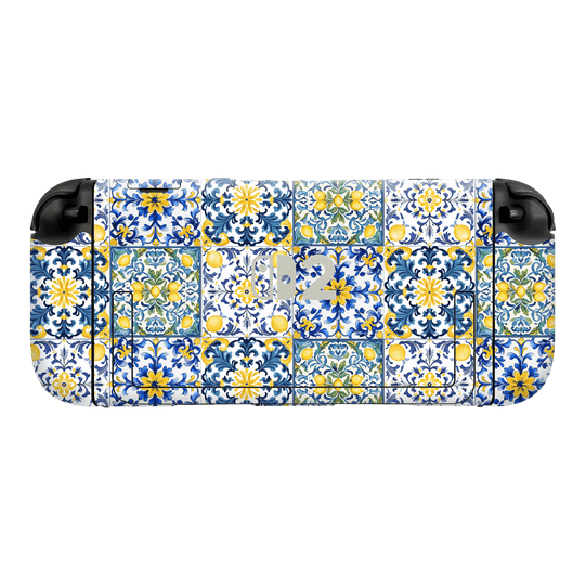 Switch 2 Custom Printed SIGNATURE “Tile d’Amalfi Coast” Ceramic Skin Wrap Sticker Decal Cover Protector by QSKINZ | QSKINZ.COM