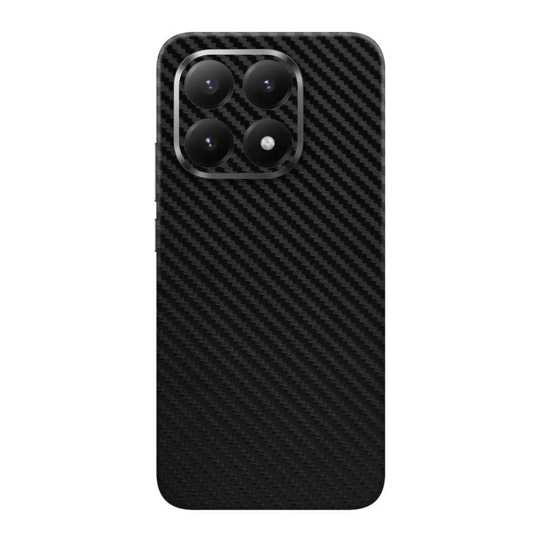 Xiaomi 15T Black 3D Textured Carbon Fibre Fiber Skin Wrap Sticker Decal Cover Protector by QSKINZ | qskinz.com