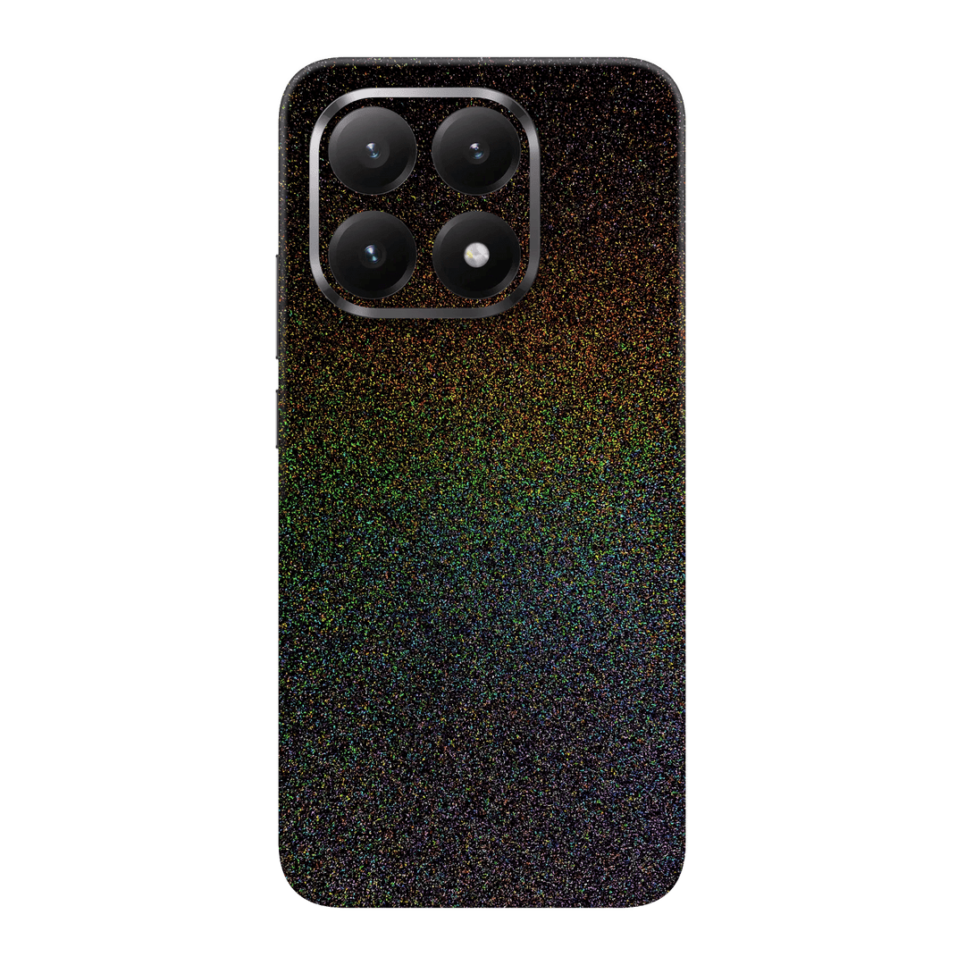 Xiaomi 15T GALAXY Galactic Black Milky Way Rainbow Sparkling Metallic Gloss Finish Skin Wrap Sticker Decal Cover Protector by QSKINZ | qskinz.com