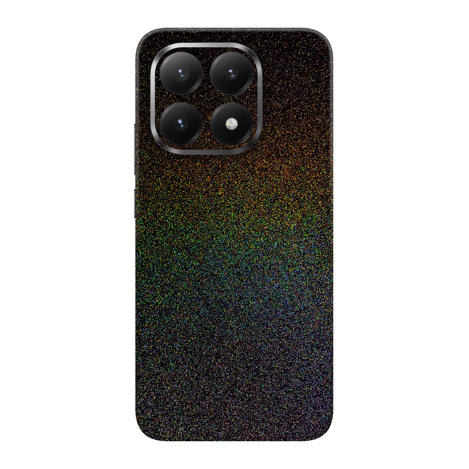 Xiaomi 15T GALAXY Galactic Black Milky Way Rainbow Sparkling Metallic Gloss Finish Skin Wrap Sticker Decal Cover Protector by QSKINZ | qskinz.com