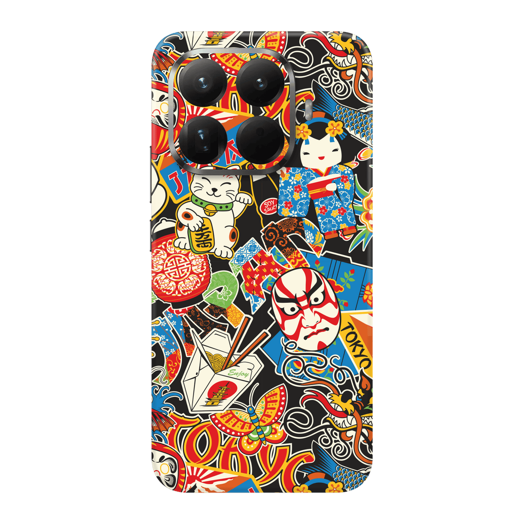 Xiaomi 15T PRO Custom Printed SIGNATURE “Manga Tokyo Maneki” Japanese Art Skin Wrap Sticker Decal Cover Protector by QSKINZ | QSKINZ.COM