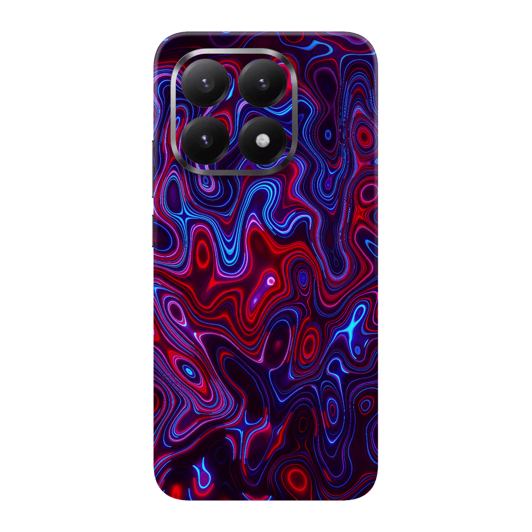 Xiaomi 15T Print Printed Custom SIGNATURE Flux Fusion Purple Neon Skin Wrap Sticker Decal Cover Protector by QSKINZ | QSKINZ.COM
