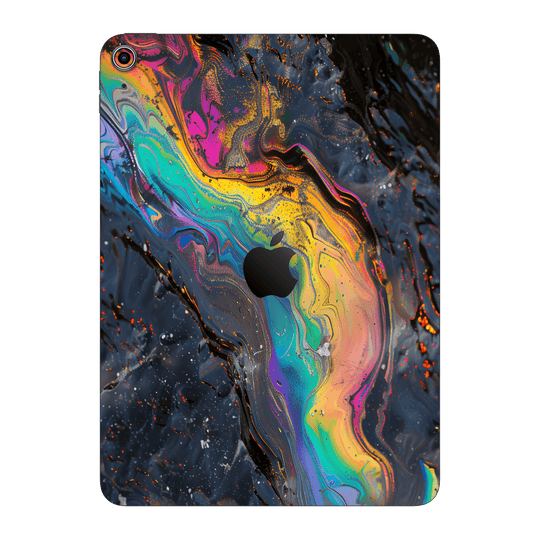 iPad 10.9" (10th Gen, 2022) Print Printed Custom SIGNATURE Aurora Auroria Stone Marble Rainbow Skin Wrap Sticker Decal Cover Protector by QSKINZ | QSKINZ.COM