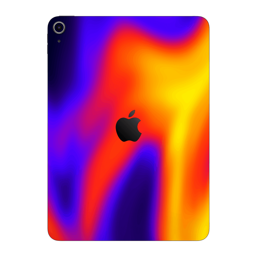 iPad 10.9" (10th Gen, 2022) Print Printed Custom SIGNATURE Infrablaze Infrared Thermal Neon Skin Wrap Sticker Decal Cover Protector by QSKINZ | QSKINZ.COM