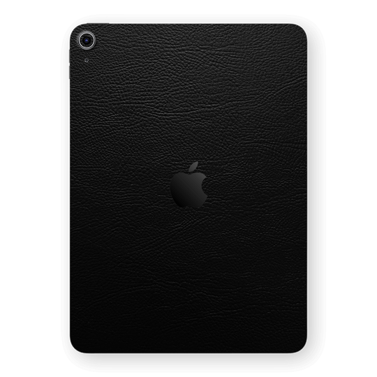 iPad 11 (A16) Luxuria BLACK LEATHER Riders Skin Wrap Sticker Decal Cover Protector by QSKINZ | qskinz.com