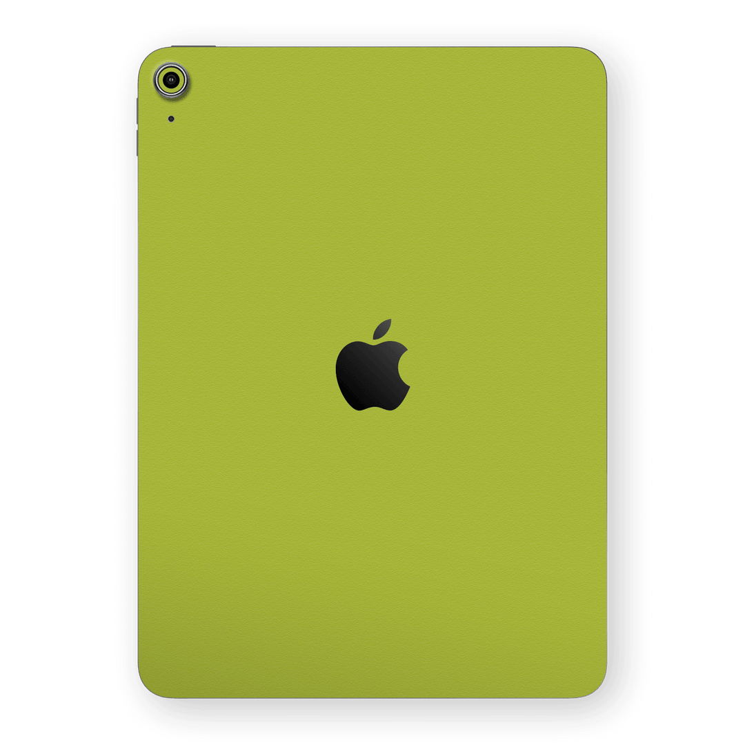 iPad 11 (A16) Luxuria Lime Green Matt 3D Textured Skin Wrap Sticker Decal Cover Protector by QSKINZ | qskinz.com