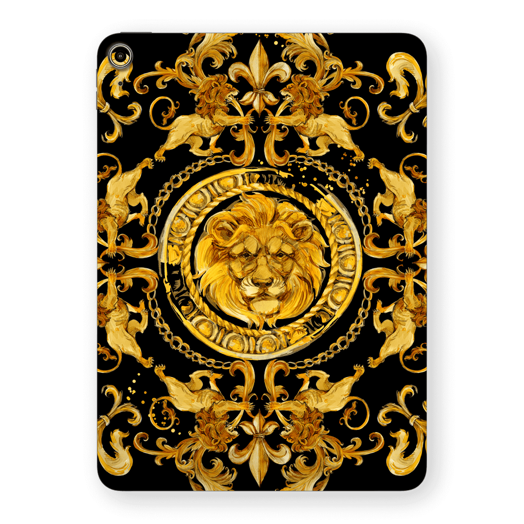 iPad 11 (A16) Print Printed Custom SIGNATURE Baroque Gold Ornaments Skin Wrap Sticker Decal Cover Protector by QSKINZ | qskinz.com