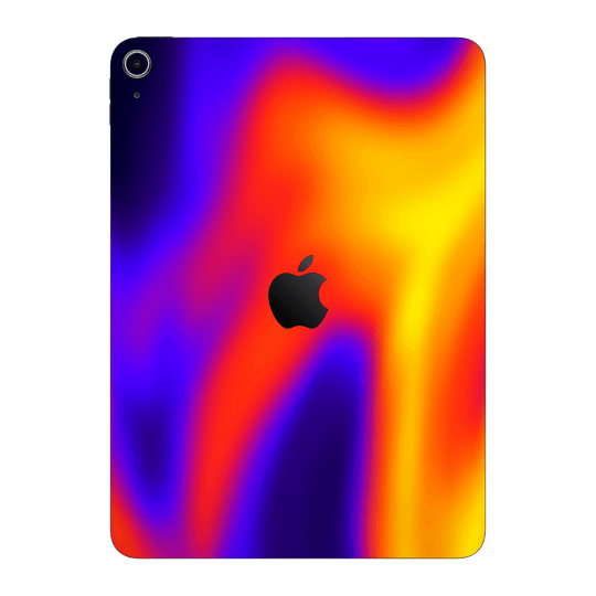 iPad 11 (A16) Print Printed Custom SIGNATURE Infrablaze Infrared Thermal Neon Skin Wrap Sticker Decal Cover Protector by QSKINZ | QSKINZ.COM