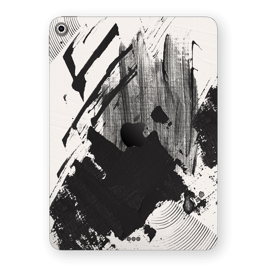 iPad Air 11” (M3) Print Printed Custom SIGNATURE Black and White Madness Skin Wrap Sticker Decal Cover Protector by QSKINZ | qskinz.com