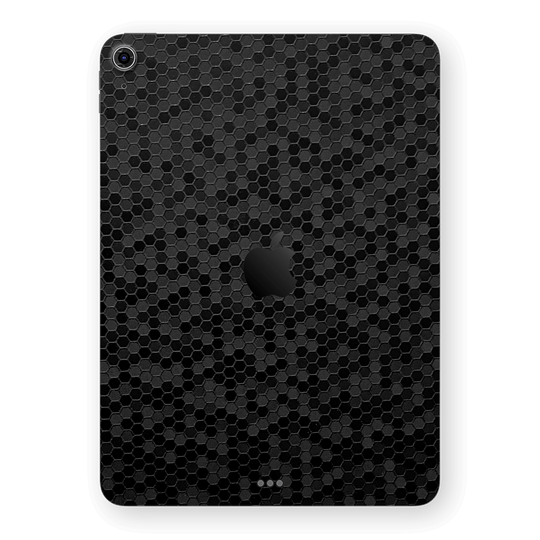 iPad Air 13” (M3) Luxuria Black Honeycomb 3D Textured Skin Wrap Sticker Decal Cover Protector by QSKINZ | qskinz.com
