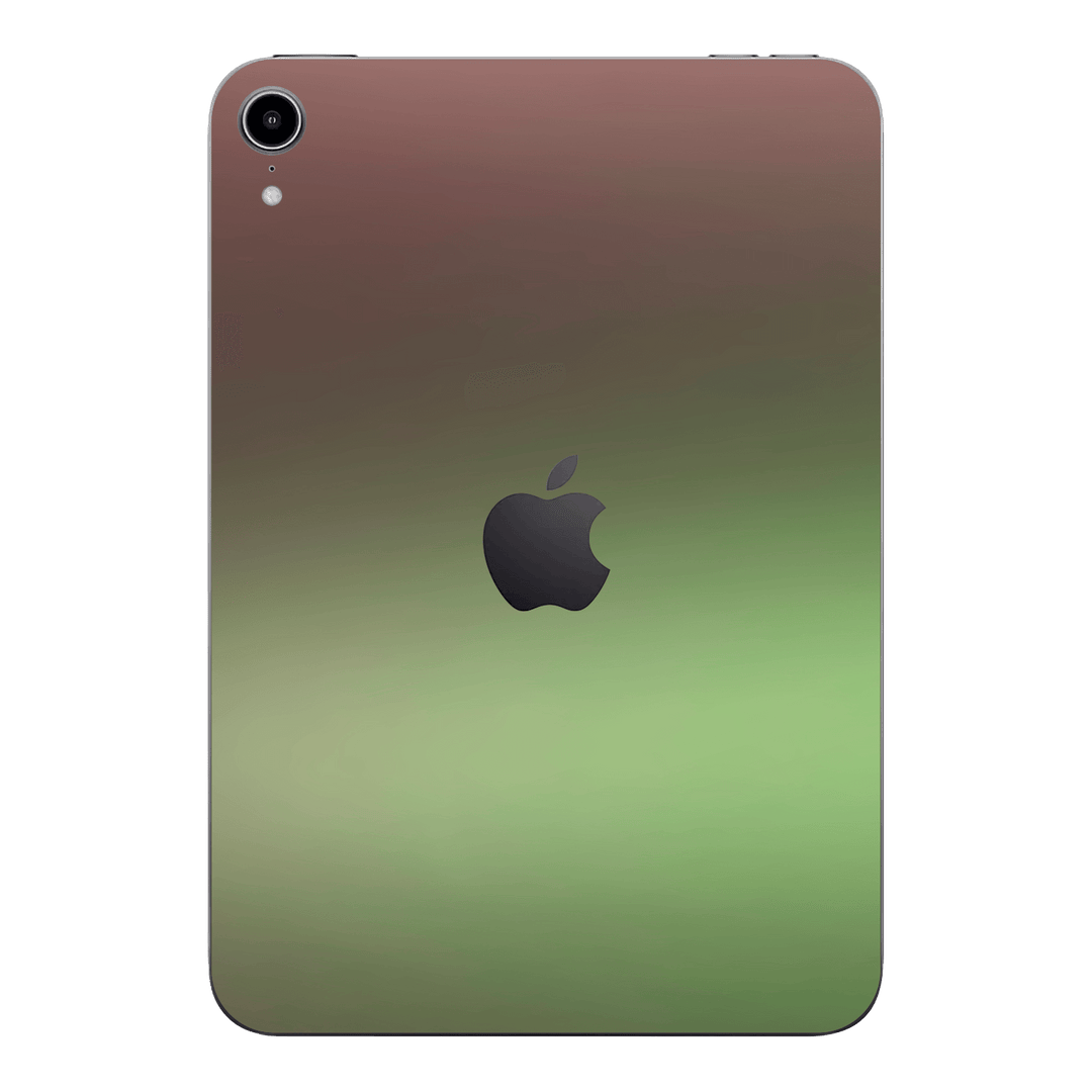 iPad mini 7 (2024, A17 Pro) Chameleon Avocado Colour-changing Metallic Skin Wrap Sticker Decal Cover Protector by QSKINZ | qskinz.com