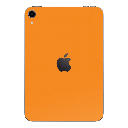 iPad mini 7 (2024, A17 Pro) Luxuria Sunrise Orange Matt 3D Textured Skin Wrap Sticker Decal Cover Protector by QSKINZ | qskinz.com