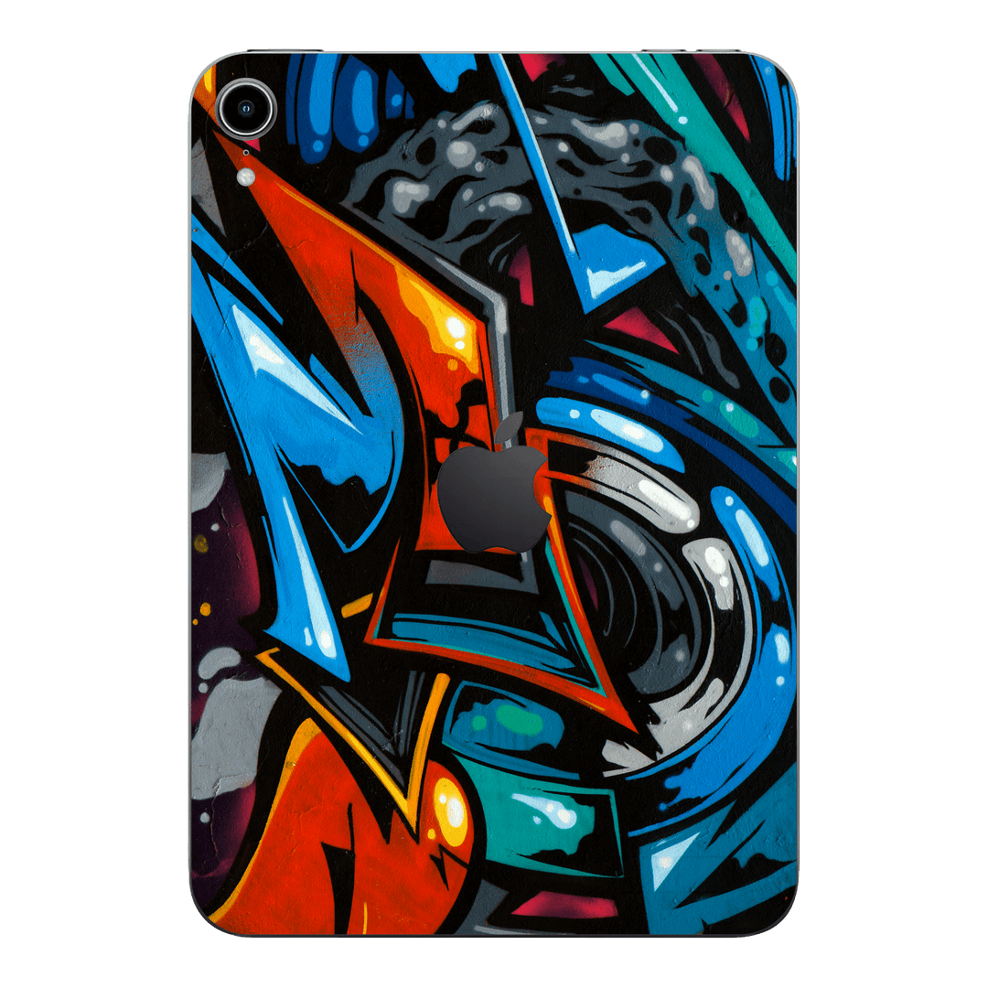 iPad mini 7 (2024, A17 Pro) Print Printed Custom SIGNATURE Street Art Graffiti Skin, Wrap, Decal, Protector, Cover by QSKINZ | qskinz.com