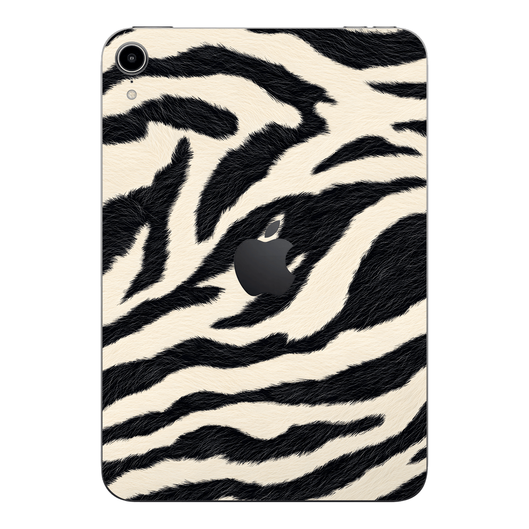iPad mini 7 (2024, A17 Pro) Print Printed Custom SIGNATURE Zebré Royale Zebra Print Skin Wrap Sticker Decal Cover Protector by QSKINZ | QSKINZ.COM