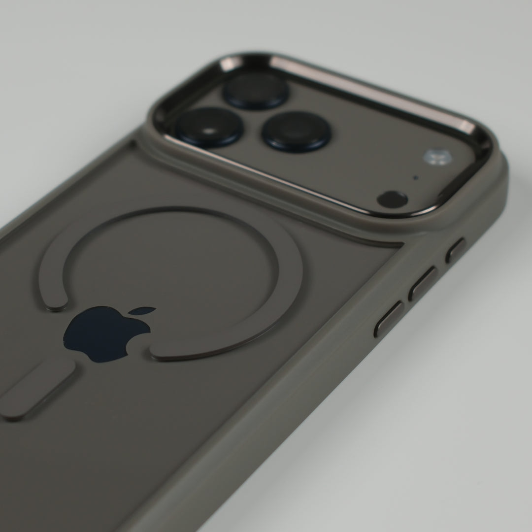 iPhone 17 PRO QCAZE DUO - MystiQ Grey matching Skin + Case