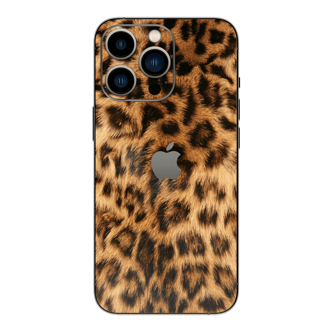 iPhone 13 PRO Print Printed Custom SIGNATURE Leo Reverie Leopard Print Skin Wrap Sticker Decal Cover Protector by QSKINZ | QSKINZ.COM