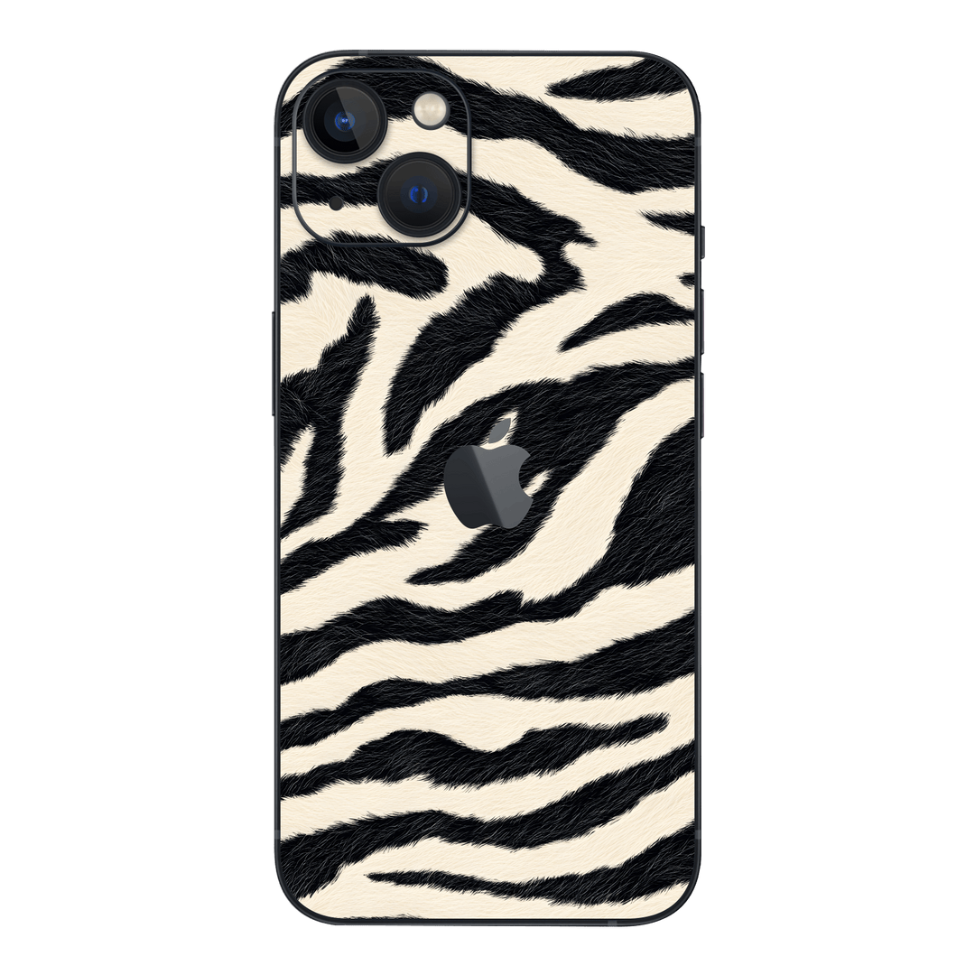 iPhone 13 Print Printed Custom SIGNATURE Zebré Royale Zebra Print Skin Wrap Sticker Decal Cover Protector by QSKINZ | QSKINZ.COM