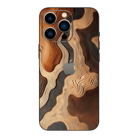 iPhone 14 PRO Print Printed Custom SIGNATURE Dune Écru Neutral Earth Colours Skin Wrap Sticker Decal Cover Protector by QSKINZ | QSKINZ.COM