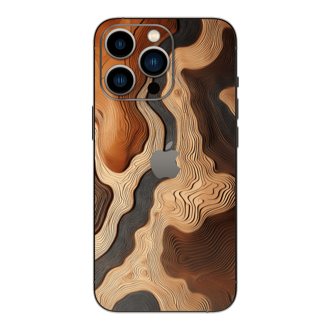 iPhone 14 Pro MAX  Print Printed Custom SIGNATURE Dune Écru Neutral Earth Colours Skin Wrap Sticker Decal Cover Protector by QSKINZ | QSKINZ.COM