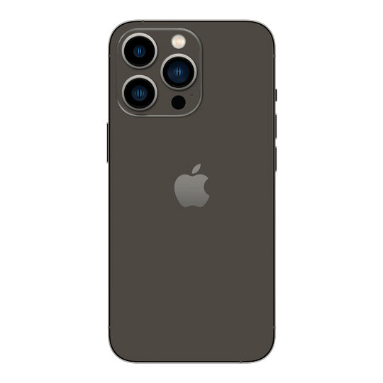 iPhone 14 Pro MAX  Soft-Touch Matte StealthMatte Mystiq Dark Grey Skin Wrap Sticker Decal Cover Protector by QSKINZ | qskinz.com