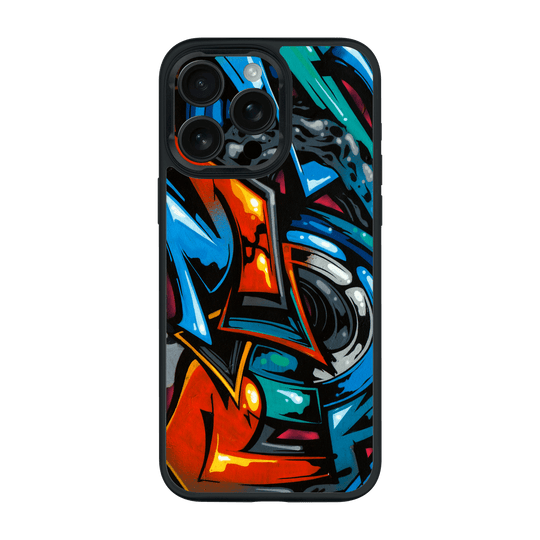 iPhone 15 PRO Qcaze Print Printed Custom SIGNATURE Street Art Graffiti Case by QSKINZ | qskinz.com