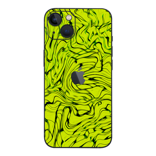 iPhone 15 Print Printed Custom SIGNATURE Hypnotic Green Electric Jade Skin Wrap Sticker Decal Cover Protector by QSKINZ | QSKINZ.COM