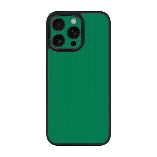 iPhone 15 Pro MAX Qcaze Luxuria Veronese Green 3D Textured Case by QSKINZ | qskinz.com