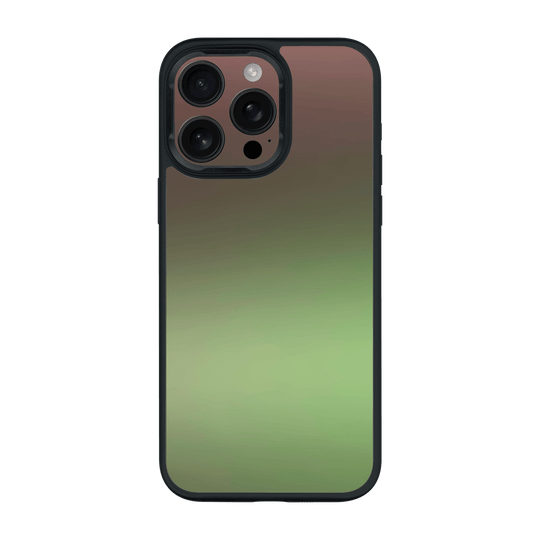 iPhone 16 PRO Chameleon Avocado Colour-changing Metallic Case by QSKINZ | qskinz.com