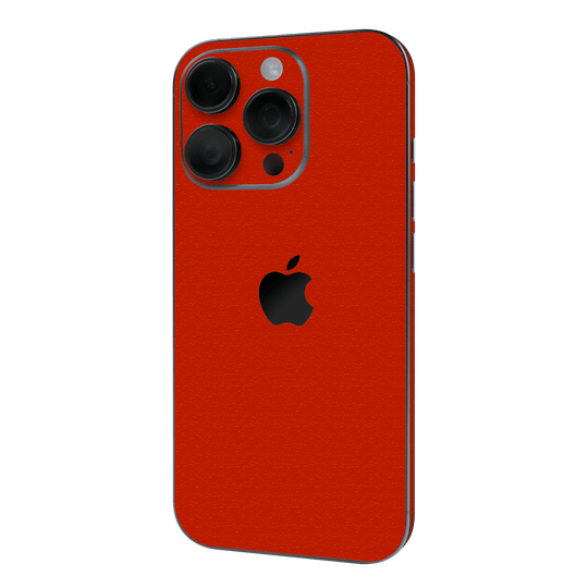 iPhone 16 PRO Luxuria Red Cherry Juice Matt 3D Textured Skin Wrap Sticker Decal Cover Protector QSKINZ | qskinz.com