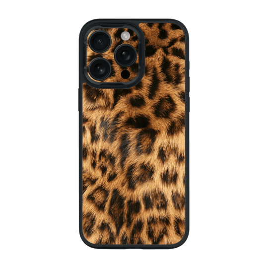 iPhone 16 PRO Print Printed Custom SIGNATURE Leo Reverie Leopard Print Case by QSKINZ | QSKINZ.COM
