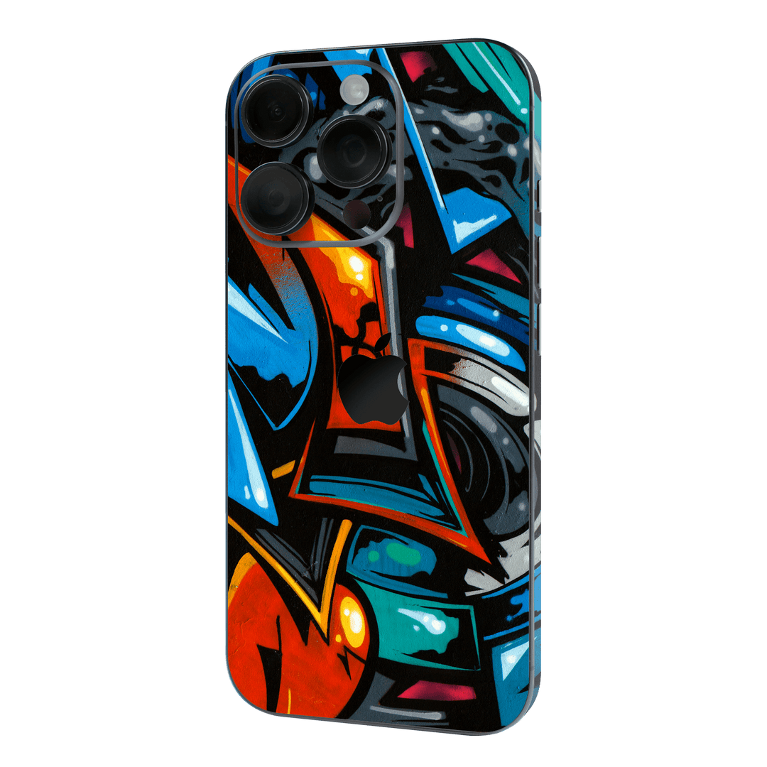 iPhone 16 PRO Print Printed Custom SIGNATURE Street Art Graffiti Skin, Wrap, Decal, Protector, Cover QSKINZ | qskinz.com