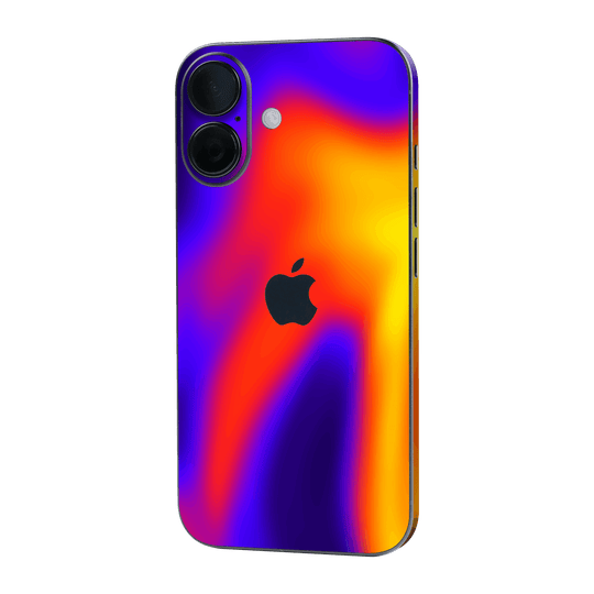 iPhone 16 Plus Print Printed Custom SIGNATURE Infrablaze Infrared Thermal Neon Skin Wrap Sticker Decal Cover Protector by QSKINZ | QSKINZ.COM