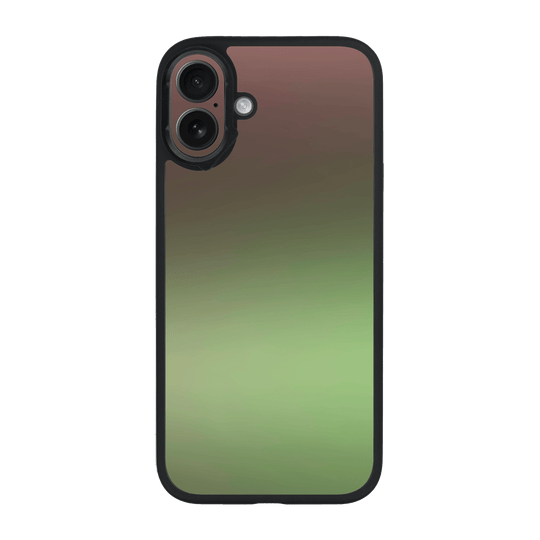 iPhone 16 Plus Qcaze Chameleon Avocado Colour-changing Metallic Case by QSKINZ | qskinz.com