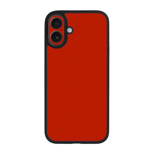 iPhone 16 Plus Qcaze Luxuria Red Cherry Juice Matt 3D Textured Case by QSKINZ | qskinz.com