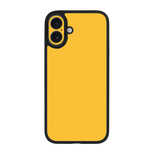 iPhone 16 Plus Qcaze Luxuria Tuscany Yellow Matt 3D Textured Skin Wrap Sticker Decal Cover Protector by QSKINZ | qskinz.com