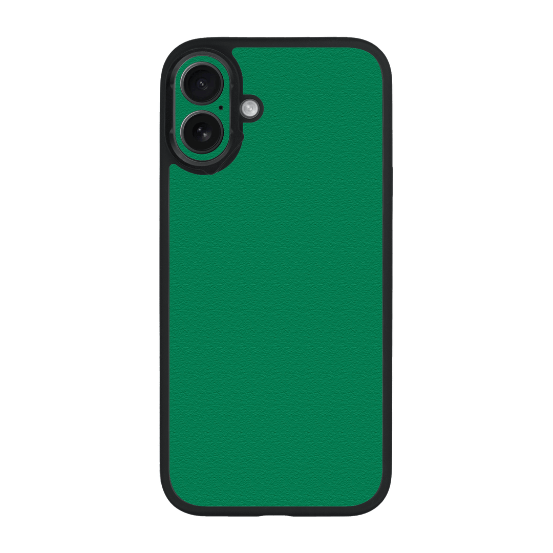 iPhone 16 Plus Qcaze Luxuria Veronese Green 3D Textured Case by QSKINZ | qskinz.com